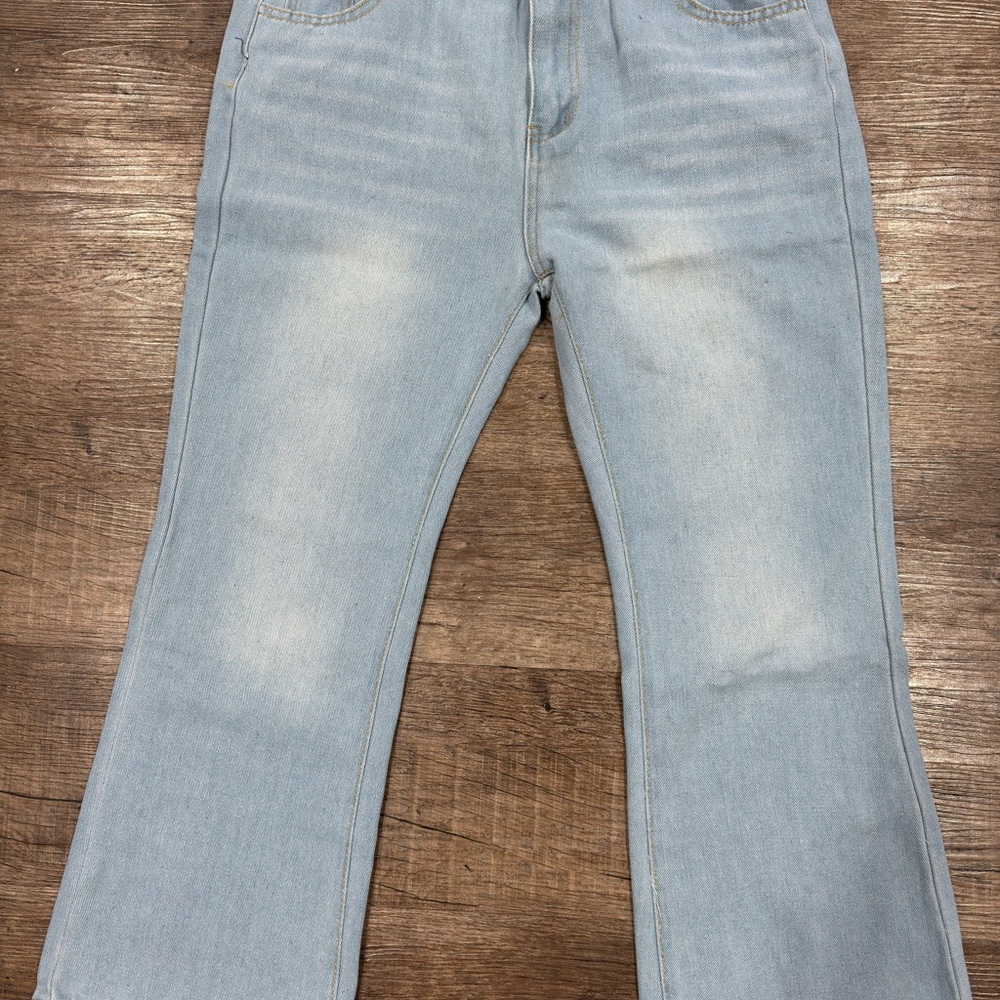 Light Blue Flared Jeans